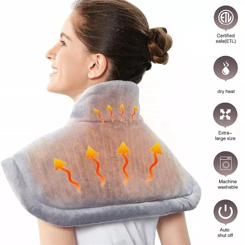 Electric Heating Pad  Fast Heating Massage Warmer Cushion Treatment Seat Pad Waist Pain Relief Home Office Heating Pad  Blanket