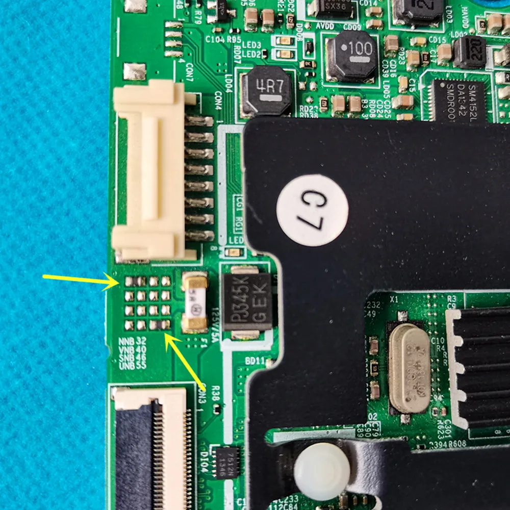 T-CON Logic Board BN41-02069A BN41-02069 BN95-01131A สำหรับ55นิ้วทีวี UE55F6510 UE55H6203AK UN55F6100AF UN55F6300AFXZA UA55F6400AJ