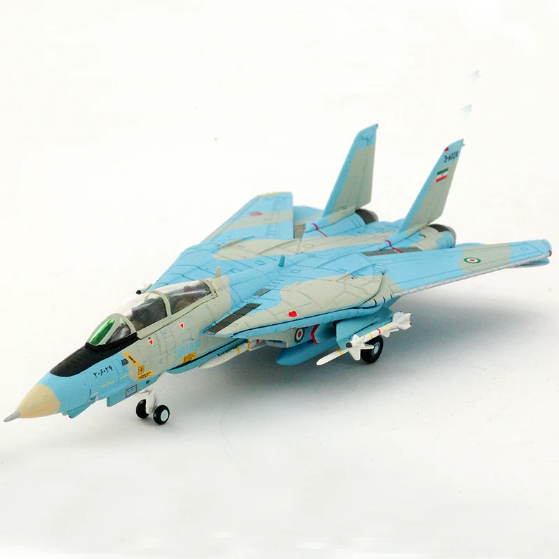 Diecast 1:200 Simulation Aircraft F-14A Tomcat Ali Carter Fighter Alloy Model Desktop Decoration Collection Gift