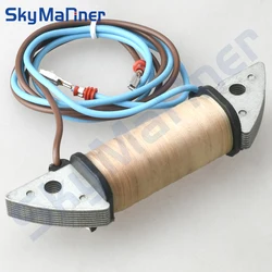 6F5-85520-10 CHARGER COIL ASSY Fit For Yamaha Outboard Motor 40HP 40 E40 JK G0 6H9 6F5-85520 Boat Engine Parts