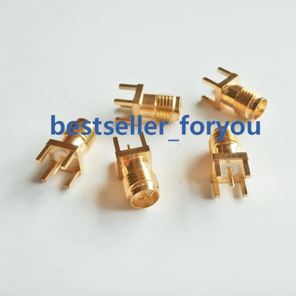 1 шт. PCB крепление RP SMA разъем RPSMA Разъем Прямой разъем РЧ коаксиального адаптера
