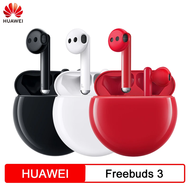 Original HUAWEI FreeBuds 3 Wireless Bluetooth Earphone 5.1 Global Active noise reduction in-Ear Wireless Quick Charge Headphone