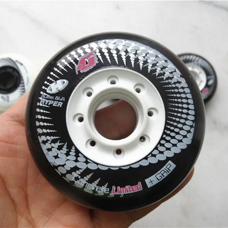 100% Original 84A SEBA Hyper +G GRIP Concrete Inline Skates Wheel Roller Skate FSK Slalom Braking wheel [72mm 76mm 80mm]