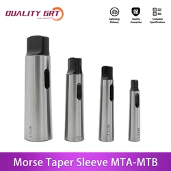 Q.Grt Morse Taper Reducing Sleeve MT1 MT2 MT3 MT4 Drill bush for taper shank milling cutter middle bush for bit Morse taper