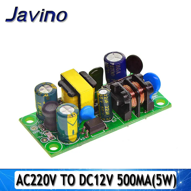 AC-DC 5V1A Isolation Switching Power Supply Module Step-Down Module 220V To 5V 1A /12V 0.5A Group Power 5V 5W Power Board