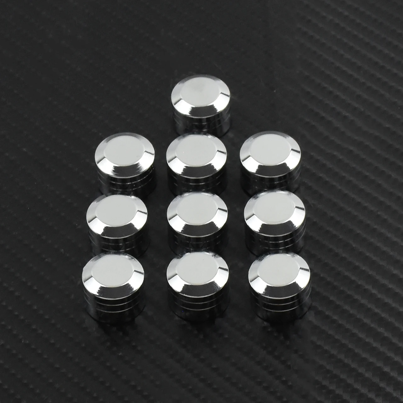 10PCS Motorcycle Head Bolt Cover Schrauben Caps CNC Aluminum For Harley Sportster XL Touring Street Glide Dyna Softail Twin Cam
