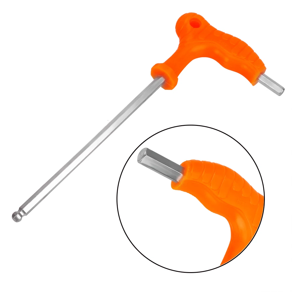 DIYWORK Spanner Hand Tool High-carbon Steel Inner Hexagon Wrench 2.5mm 3mm 4mm 5mm 6mm 8mm T Handle Allen Hex Key Wrench