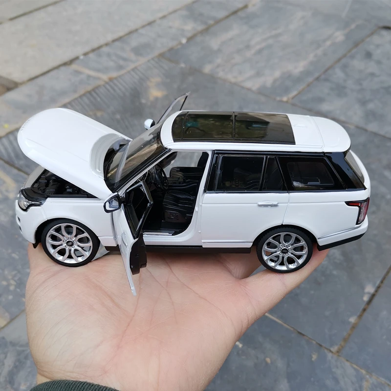 1:24 Range Rover SUV Toy Alloy Car Diecasts & Toy Vehicles Car Model Miniature Scale Model Car Toys For Children