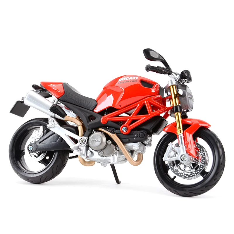 Maisto 1:12 Ducati Monster 696 Red Die Cast Vehicles Collectible Hobbies Motorcycle Model Toys