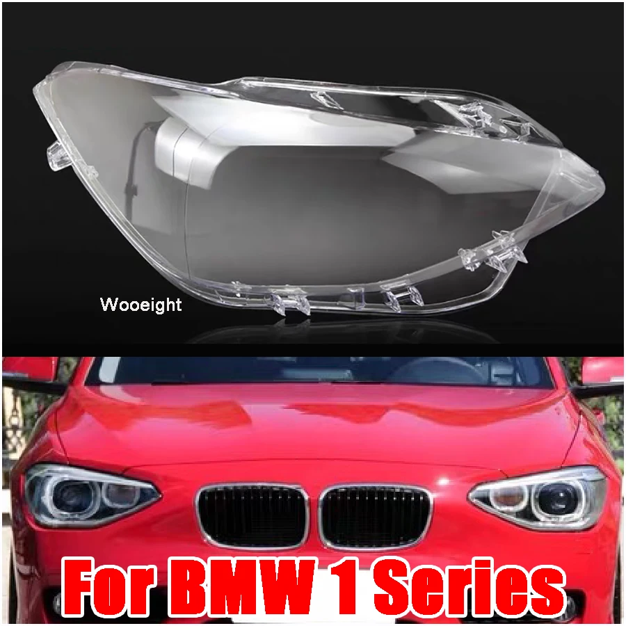 

Wooeight 1Pc Car Front Headlight Lens Cover Glass Auto Shell Headlamp Lampshade Transparent Fit For BMW 1 Series E87 F20 F52