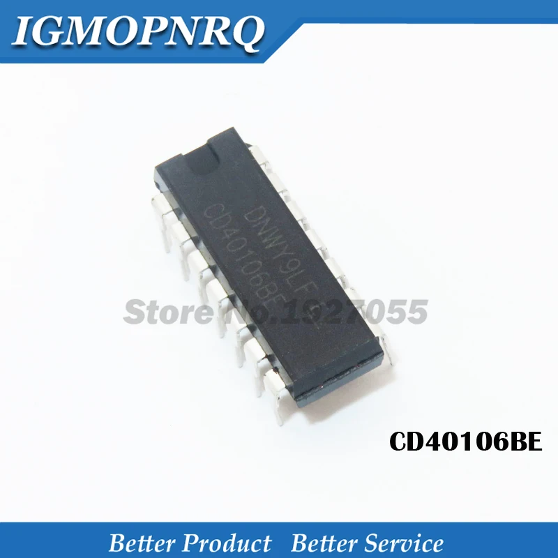 10PCS CD40106BE DIP-14 40106 DIP CD40106 DIP-14 new