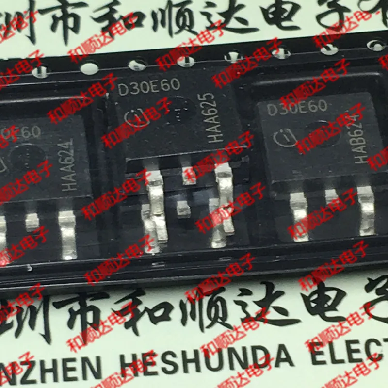 

10PCS D30E60 IDB30E60 TO-263 600V 30A