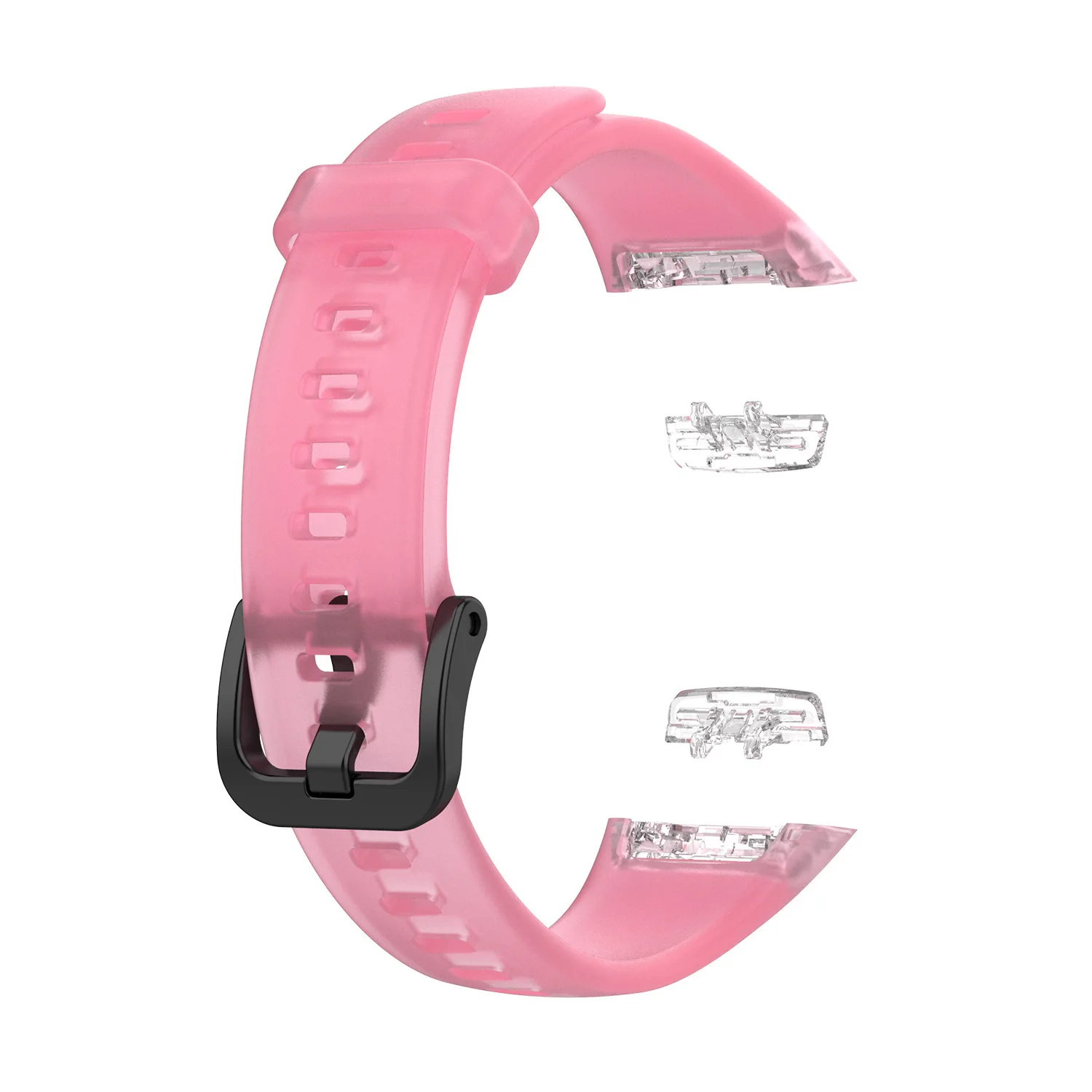 Transparent candy color Soft Silicone Sport Strap For Huawei Honor Band 6 Smart Wristband Replacement Straps for Huawei Band 6