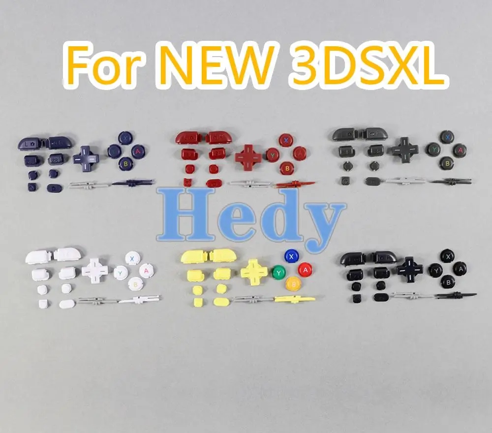 

10sets Replacement For New 3DSXL 3DSLL Complete D Pad A B X Y L R ZL ZR Home ON OF Power Buttons For New 3DSXL LL