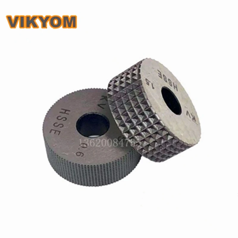 Concave pattern cross pattern knurling wheel Square grid pattern knurling wheel 20*8*6 P0.5-1.5 Embossing knife for lathe