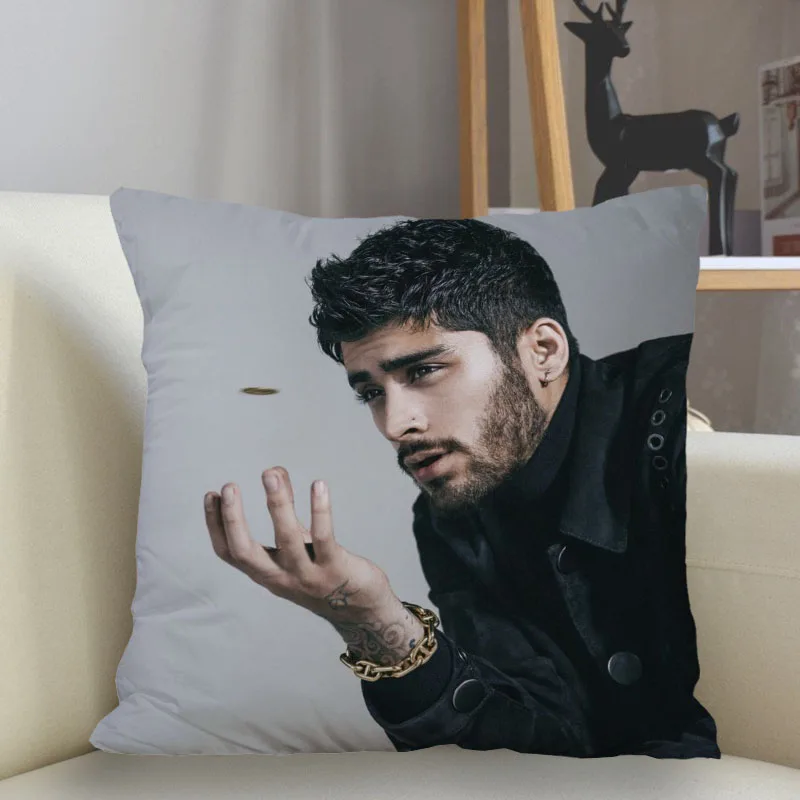 Musife New Custom Zayn Malik Pillowcase Sofa Decorative Cushion Cover Pillowcase Home Decor Drop Shipping Wholesale