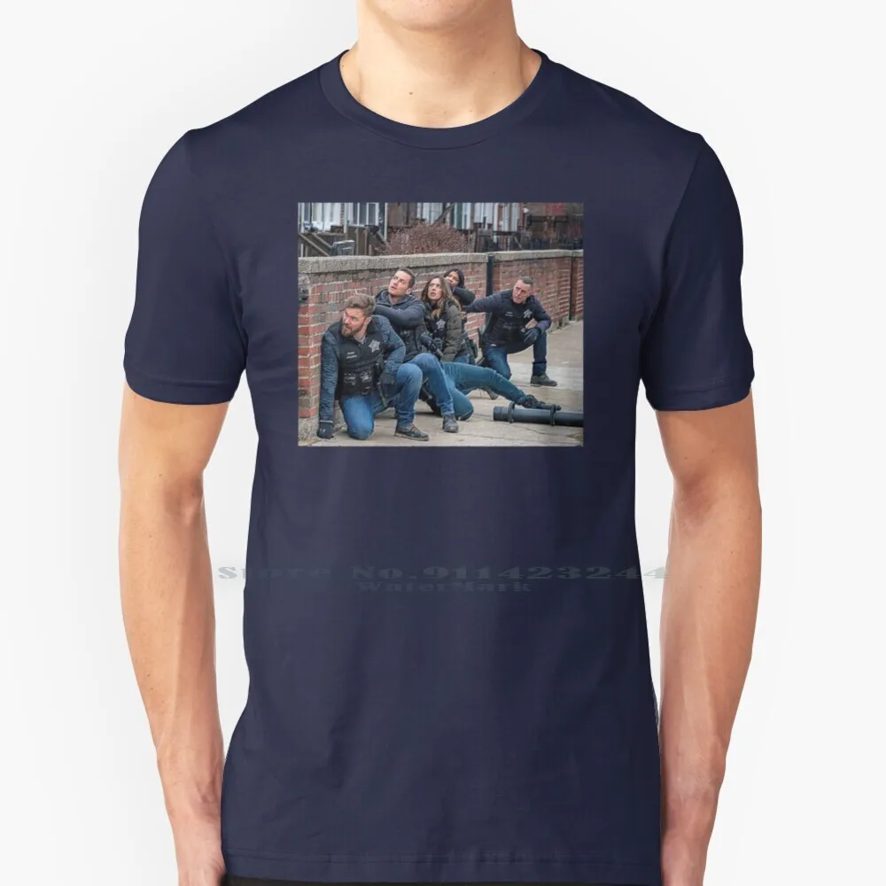 Chicago Pd T Shirt Cotton 6XL Chicago Pd Team Detective Major True Crime Swat Hank Voight Kim Burgess Adam Ruzek Jay Halstead