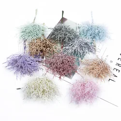 Artificial Plants Cheap Christmas Tree Leaves Vases Home Room Decor Wedding Bridal Accessories Clearance Diy Gifts Prop Plastic