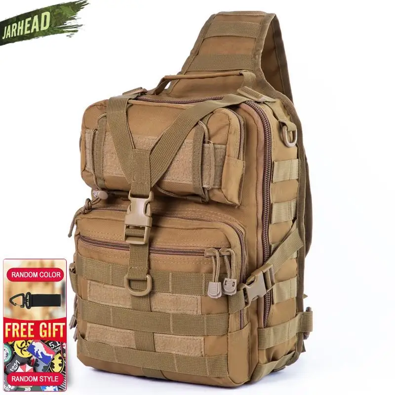 

Camouflage Backpack for Men Molle Tactical Rucksack Travel Camping Hunting Outdoor Sports Bags