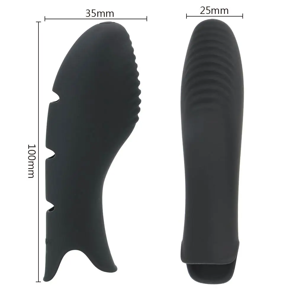 IKOKY Finger Vibrator Erotic Clitoris Stimulator G-spot Massager Vagina Stimulation Adult Products Sex Toys for Women