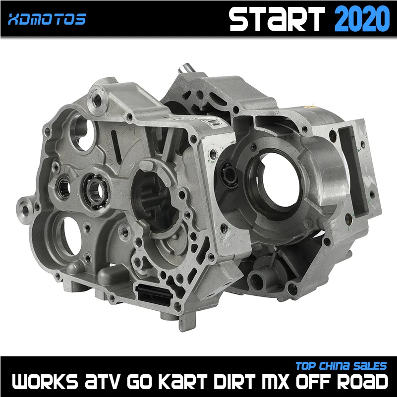 Motorcycle Crank Case Right Left Side Set For YX 150 160 CC Horizontal Kick Starter Engine Dirt Pit Bikes Parts