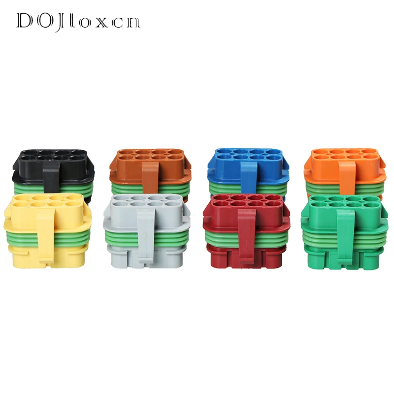 1 Set Delphi 8 Pin 32006-TP2 2.8mm Connector Plastic Housing Plug Electric Wiring Harness Cable Plug（Multiple Slots Forms)