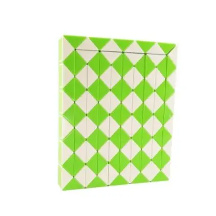 Rompecabezas de serpiente de 120 secciones, cubos de velocidad, regla de cubo mágico de forma extraña, juguetes educativos divertidos para niños