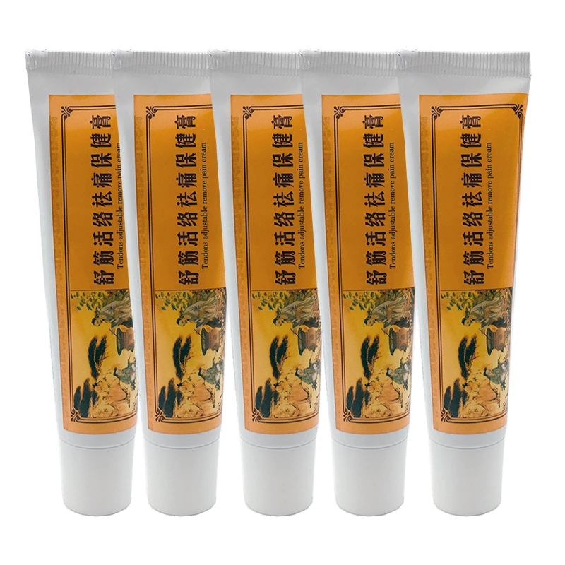 

5Pcs/lot Chinese Shaolin Pain Relieve Cream Suitable Rheumatoid Arthritis Joint Back Herbal Analgesic Balm Pain Relief Ointment