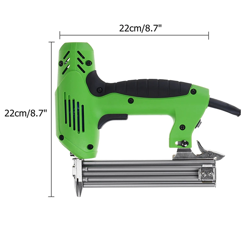 2000W Electric Nail Gun 220V-240V Nailer  Woodworking Electric Tacker Furniture Staple Gun Power Tools