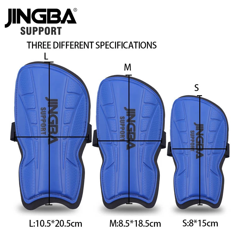 JINGBA SUPPORT Adults Kids Soccer Training Shin Guards Pads Football Protective Leg protege tibia football adultes support