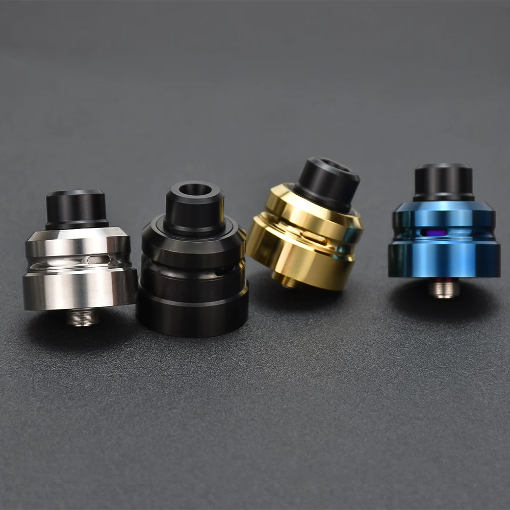 

Daywon RDA Atomizer MTL RDA 22mm RDA with Squonk BF PIN Single Coil Rebuilding Dripping Tank vs Haku Venna RDA