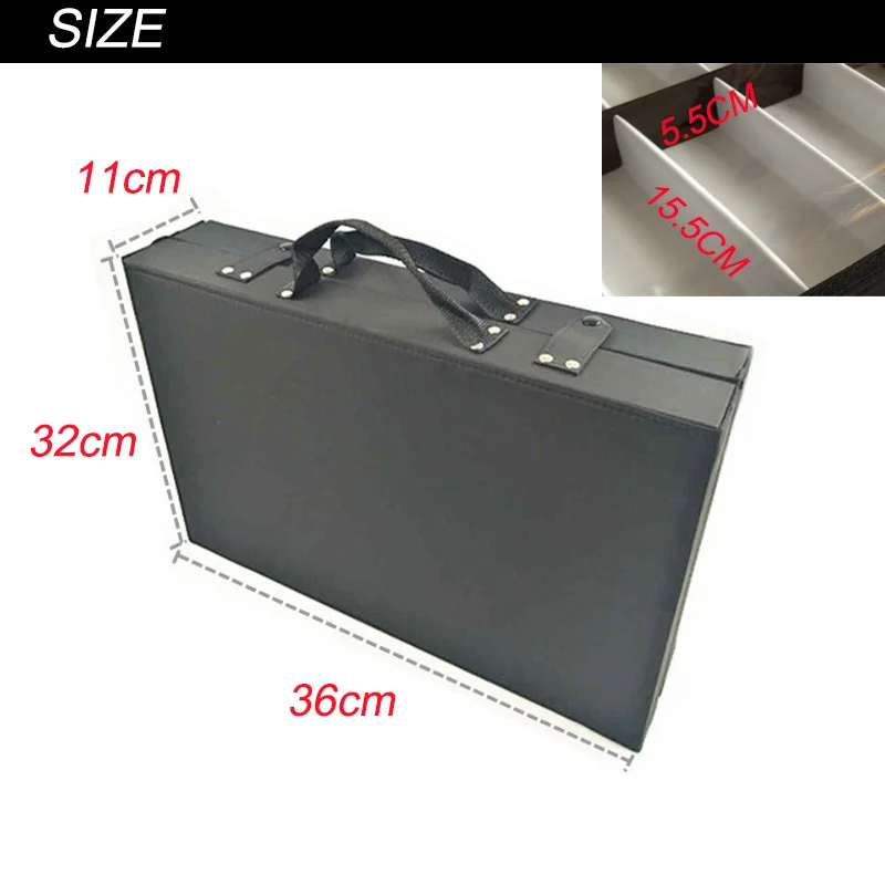 24 Slots Suitcase High Quality Glasses Case Glasses Sunglasses Display Rack Holder Glasses Organizer Display Box Case