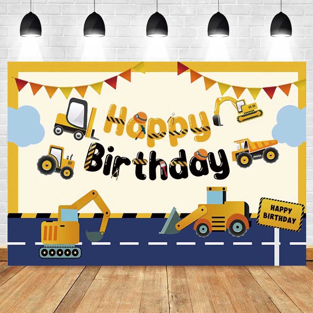 فوتوكول بيبي بوي عيد ميلاد فريق البناء خلفية صورة ديكور حفلات التصوير خلفية فوتوزون الطفل استوديو الصور