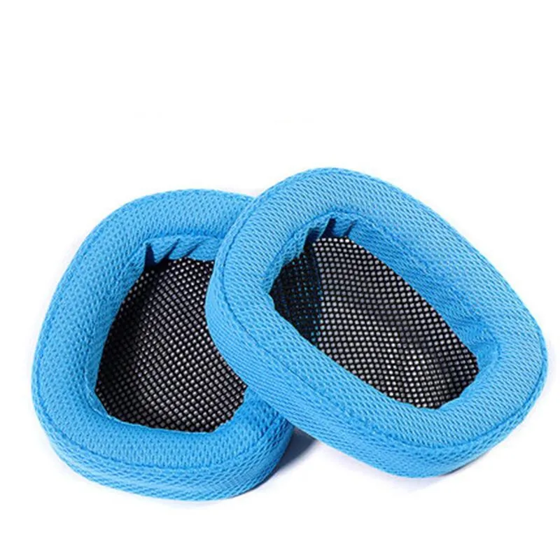Vervangende traagschuim kussens van proteïneleer Oorkussens Oorbeschermers Reparatie onderdelen voor Logitech G433 G233 G-pro G533 G231 G331
