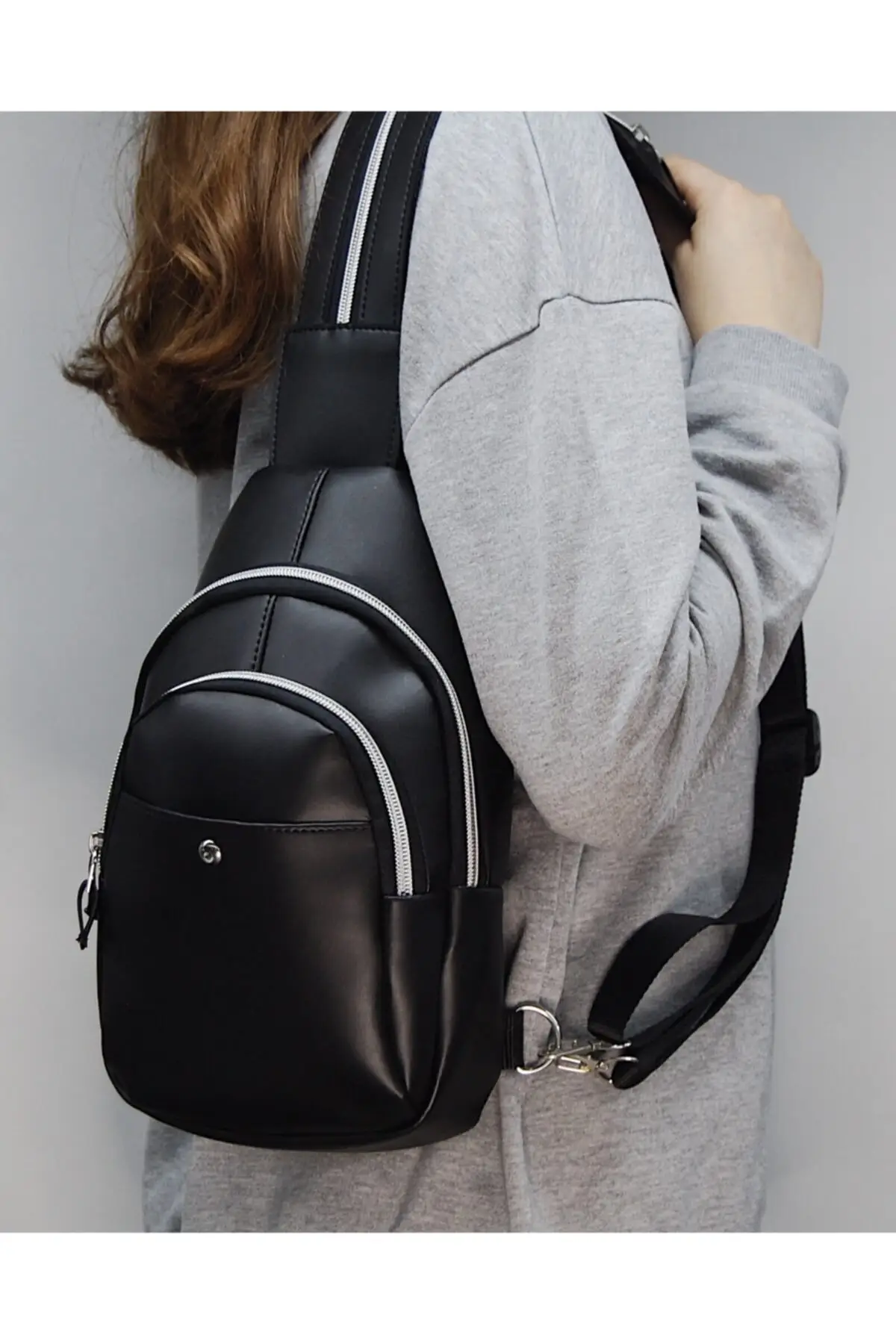 Tas Ransel Wanita Warna Hitam dan Tas Bahu