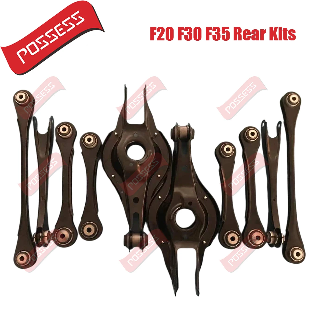 10 or 14 Pieces Rear Suspension Control Arm Kits For BMW 1 2 3 4 Series F20 F22 F23 F30 F34 F31 F35 F36 F33 F32