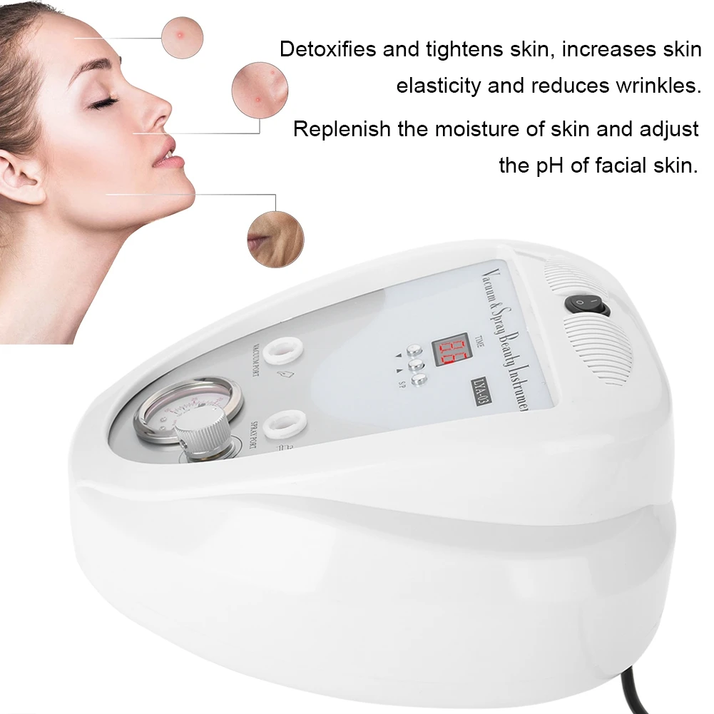 O2 Sprayer Needleless Pressure O2 Injection Therapy Machine Spa Facial Skin Lifting Water Dermabrasion Machine Beauty Instrument