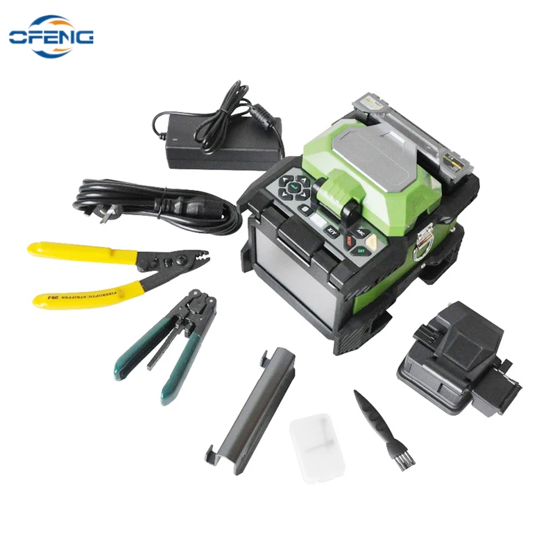 jw4106s High Precision Fiber Cleaver Fusion Splicer Machine JW4106S With Fiber Collector