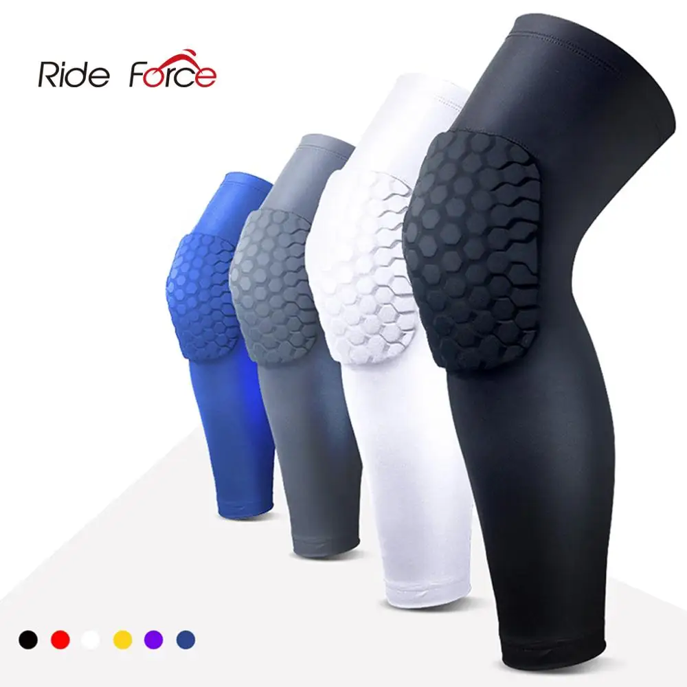 

1PC Honeycomb Knee Pads Sleeve Basketball Brace Elastic Kneepad Protective Gear Patella Foam Support Volleyball Support