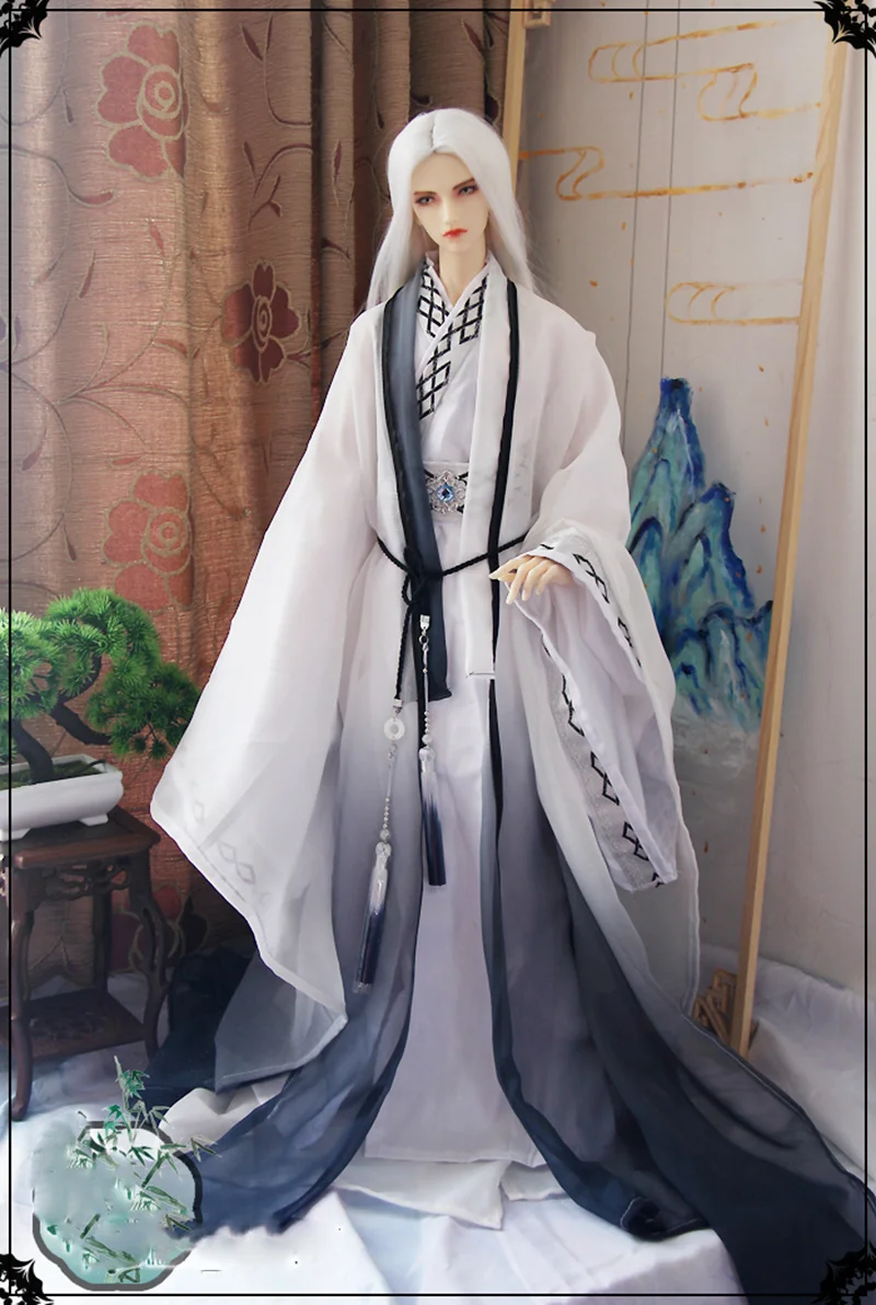 

1/3 Scale BJD Clothes Doll Accessories Ancient Costume Hanfu Dress Samurai Outfit for BJD/SD SD17 SSDF ID72 Strong Uncle C1413