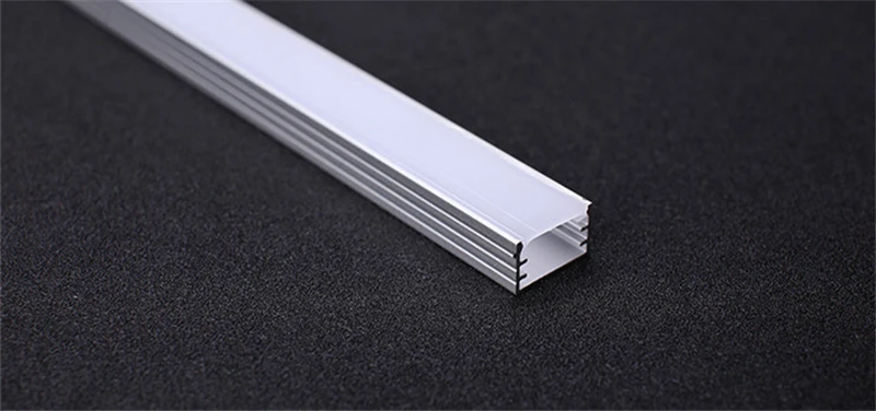 1-30 PCS LED Rigid Strip DC12V 50CM 20 inch SMD5730 36LEDs U/V-Shaped Flat LED Aluminum Channel Rigid Strip for Indoor Lighting