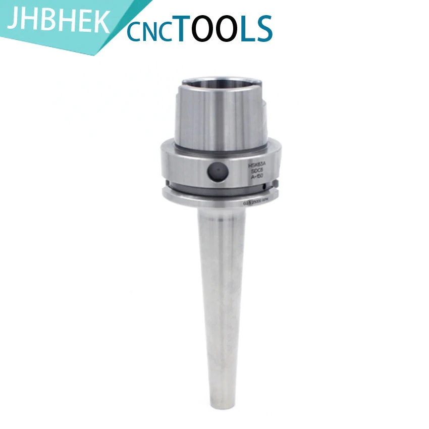 High speed precision HSK63A SDC6 SDC8 SDC12 95 120 150L toos holder slim collet chuck for CNC machine mill