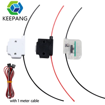3D 프린터 1.75mm 필라멘트 파손 감지 모듈(1M 케이블 런아웃 센서 포함) Ender 3 CR10용 재료 런아웃 감지기