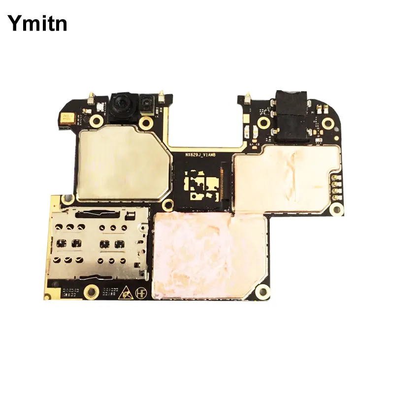 Ymitn Unlocked Main Board Mainboard Motherboard With Chips Circuits Flex Cable Logic Board For ZTE Nubia RedMagic 3 3S NX629J