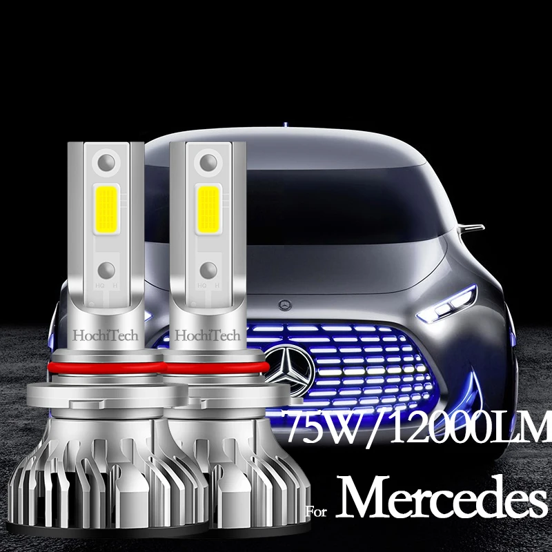 สําหรับ Mercedes-Benz Mercedes W203 R230 W414 W211 x164 W245 W212 High Beam Low Beam ไฟหน้าหลอดไฟ LED หมอก H1 H7 H11