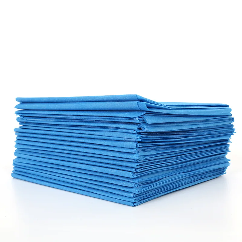 Disposable Surgical Drapes Sheet Blue Towel Non-woven Beauty Salon Waterproof/Oil-Proof Thick Nursing Pad 40x50cm 50x60cm