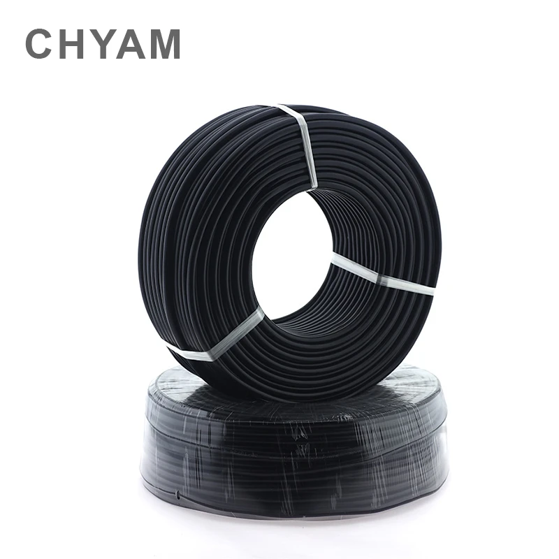 Cable Black 26AWG 0.12mm2 Copper Wire 2/3/4/5/6/7/8/10/12/14/16/20 Core Pins Control Signal Line RVV