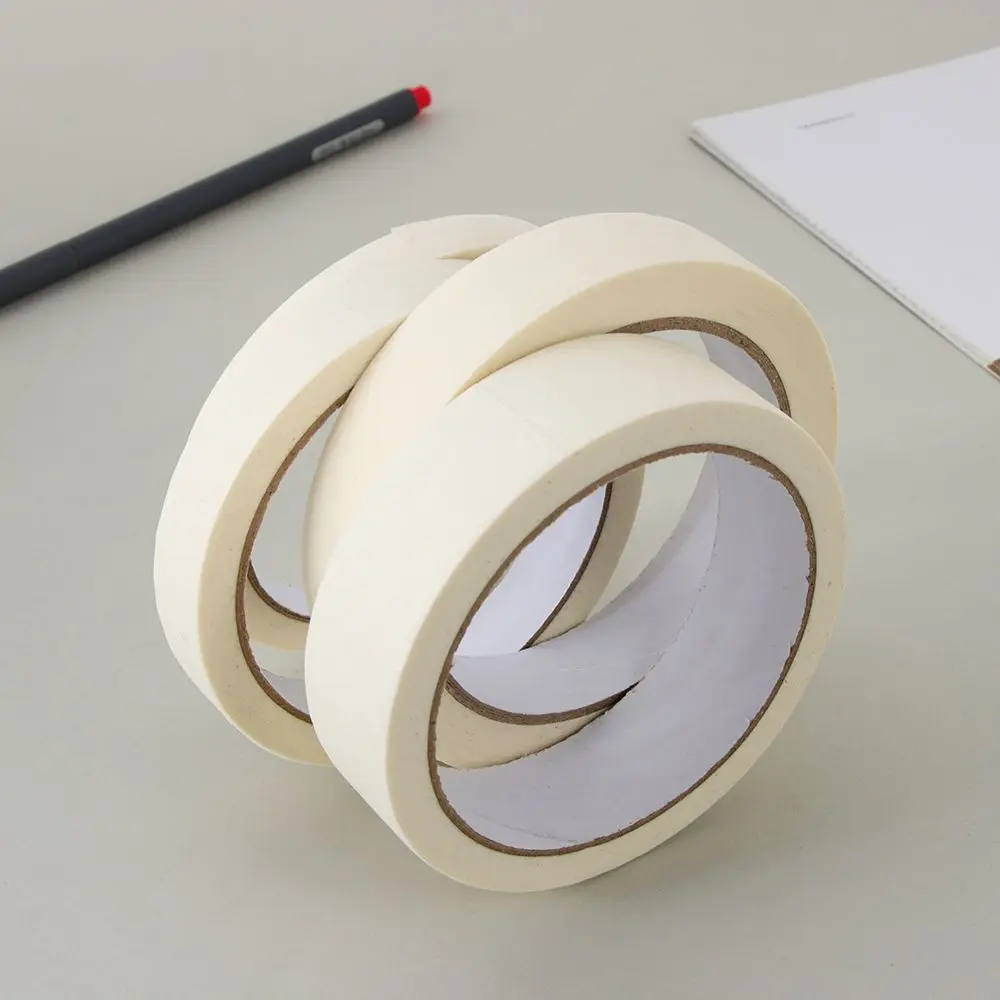 20 メートルホワイトクラフトクロスステッチ DIY 汚れ防止テープダイヤモンド塗装ツール粘着マスキングテープ