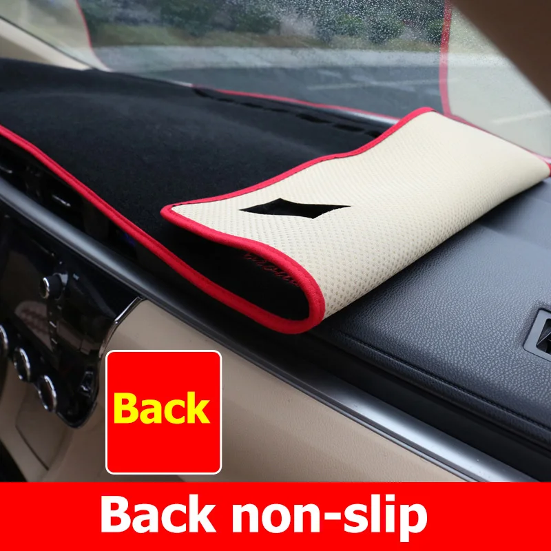 For Toyota Corolla E140 E150 2006-2013 Car Dashboard Cover Dash Mat Auto Non-slip Sun Shade Pad Carpet Anti-UV Car Accessories