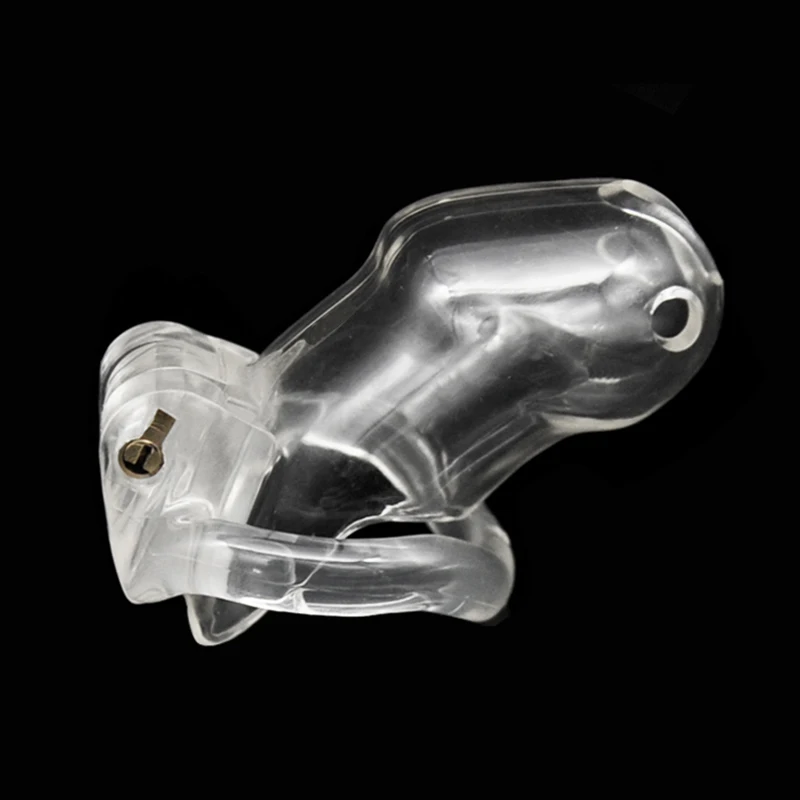 BLACKOUT Factory Price HT-V2 Male Chastity Device Small/Standard Cock Cage 4 Sizes Penis Ring Resin Belt for Man Adult Sex Toys